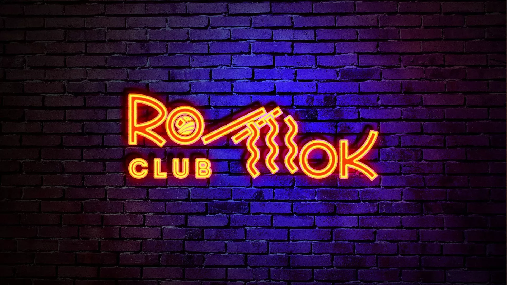 Разработка интерьерной вывески суши-бара «Roll Wok Club» в Красновишерске